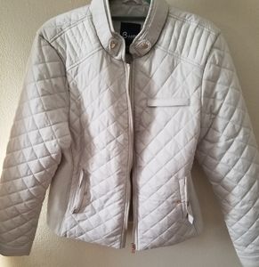 Quilted Cream Coat